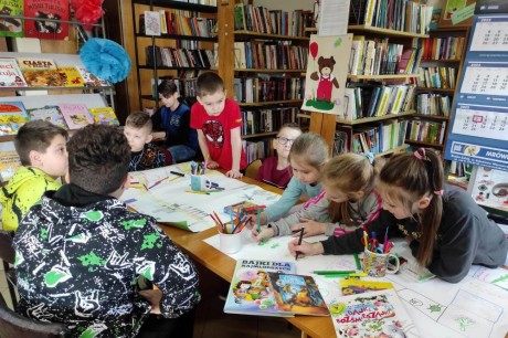 Najmłodsi spędzili ferie w buskiej bibliotece