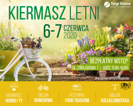 Kiermasz letni - ogród, antyki, rowery i festiwal food trucków