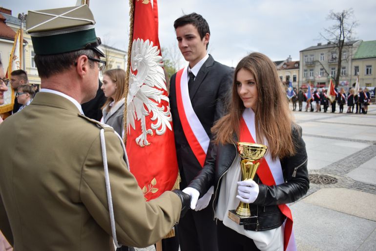 Poczty sztandarowe nagrodzone