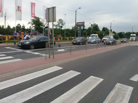 Wypadek w Górnie. Jedna osoba w szpitalu