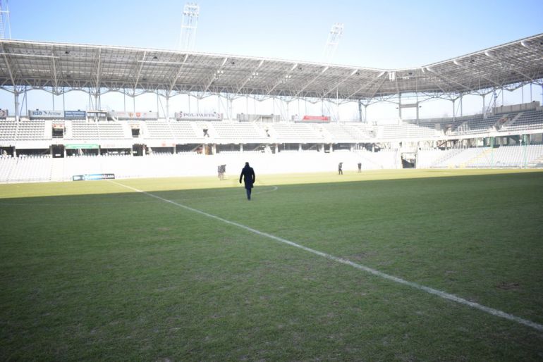 Kolporter Arena ciągle w przebudowie