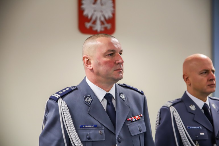 Insp. Paweł Dzierżak pokieruje świętokrzyską Policją