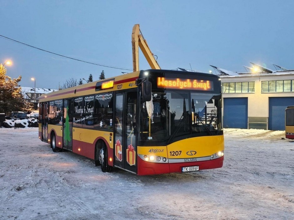 Autobusy w Święta Bożego Narodzenia i Nowy Rok