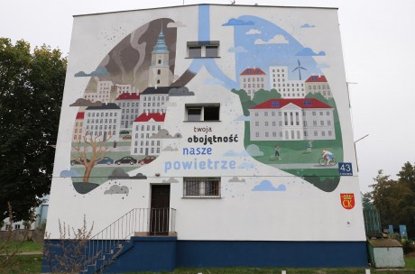 Kielce mają kolejny eko-mural!