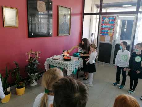 [FOTO] Setne urodziny Baczyńskiego w Szkole Podstawowej nr 27
