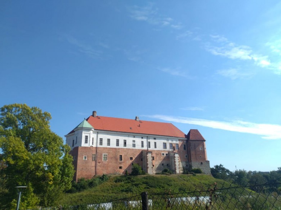 Pokaz obrazu arcybiskupa Jarosława ze Skotnik w Sandomierzu