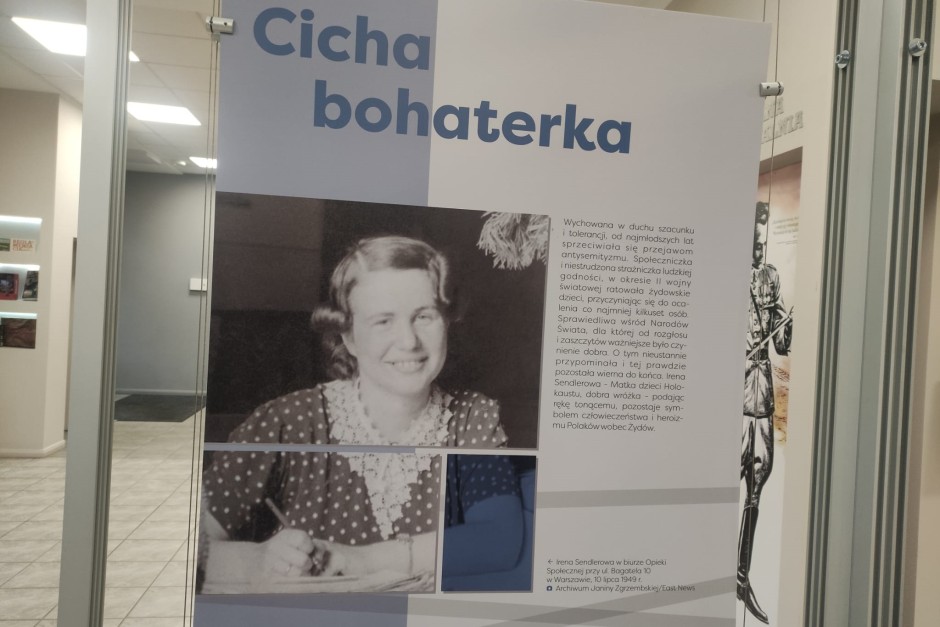 Wernisaż wystawy prezentującej biografię Ireny Sendlerowej