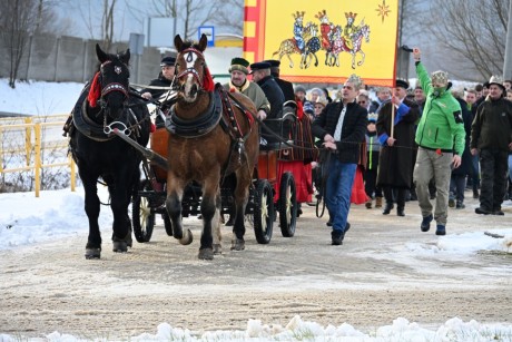 Orszak Trzech Króli w gminie Masłów