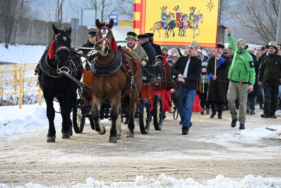 Orszak Trzech Króli w gminie Masłów