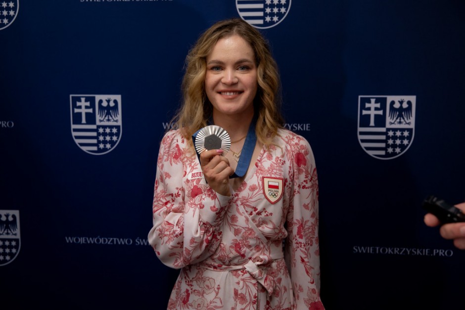 Srebrna medalistka z Paryża odwiedziła rodzinne strony!