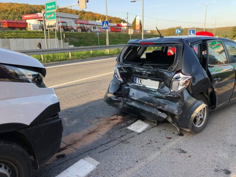 Kolizja w Zgórsku. Trzy auta uszkodzone!