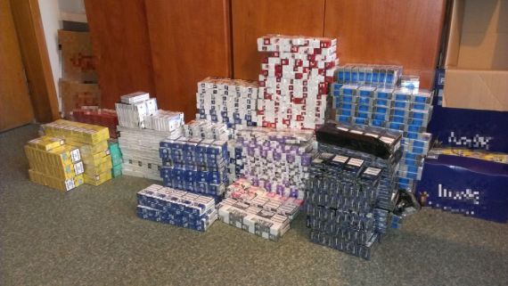 Policjanci zabezpieczyli kontrabandę