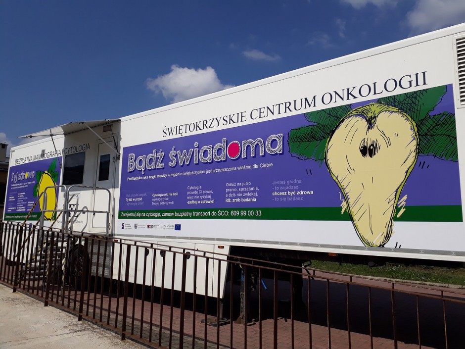 Cytomammobus w trasie. W czasie pandemii nie zapominajmy o profilaktyce