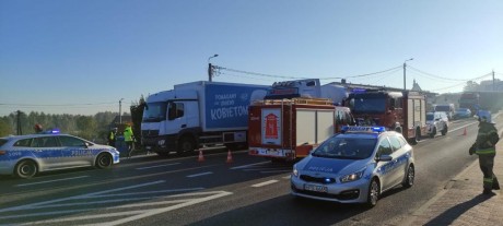 Wypadek w Mniowie. Sprawca nietrzeźwy