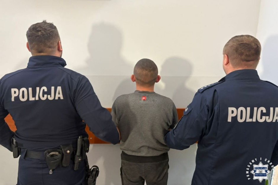 Kibic sforsował ogrodzenie i kłócił się z sędzią. Był kompletnie pijany