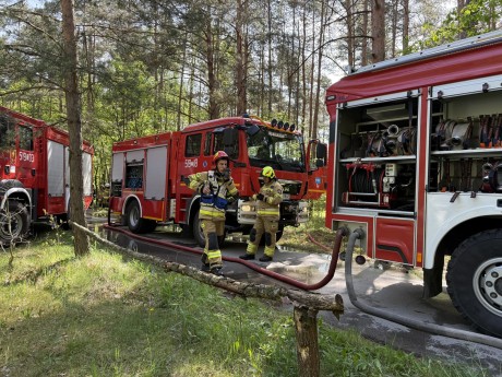 Świętokrzyscy strażacy ćwiczą – akcja GASPOL