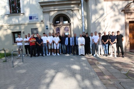 Koroniarze modlili się przed nowym sezonem