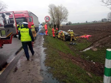 Tragiczny wypadek w Olszownicy. Nie żyją dwie osoby