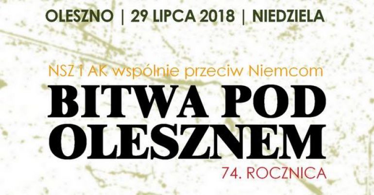 Rocznica bitwy pod Olesznem