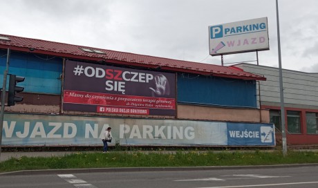 Akcja OD(SZ)CZEP SIĘ trafiła do Kielc. "To kłamstwa, które godzą w zdrowie i życie Polaków"