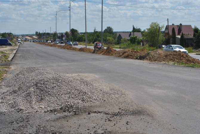 Intensywnie na Ściegiennego. Do końca roku ruch na obu jezdniach