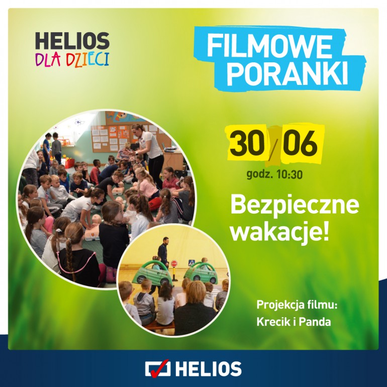 "Bezpieczne wakacje" w kieleckim Heliosie