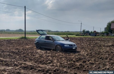 Policyjny pościg za kierowcą pod wpływem narkotyków