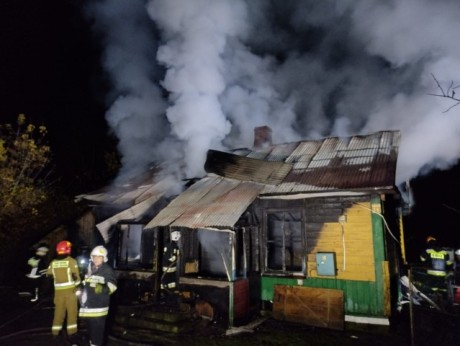 Kolejny tragiczny pożar w powiecie staszowskim. Nie żyje mężczyzna