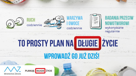 Radio eM Kielce zaprasza na cykl audycji realizowanych w ramach kampanii społecznej "Planuję długie życie"