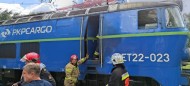 [WIDEO] Pożar w elektrowozie. Utrudnienia w kursowaniu pociągów