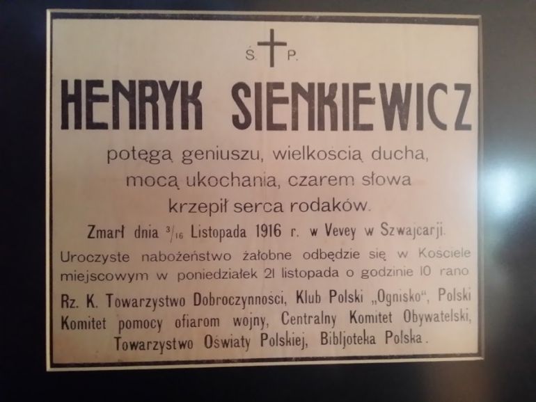 Rękopisy Sienkiewicza w Oblęgorku