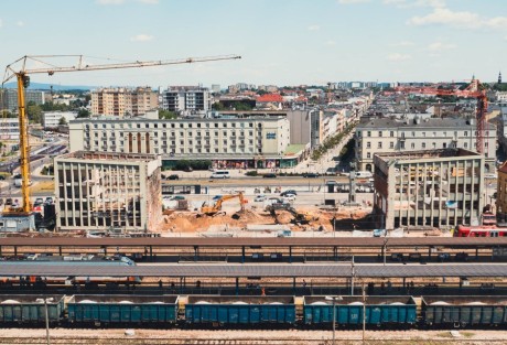 Koncepcja na budowę parkingu nad torami na początku 2023 roku