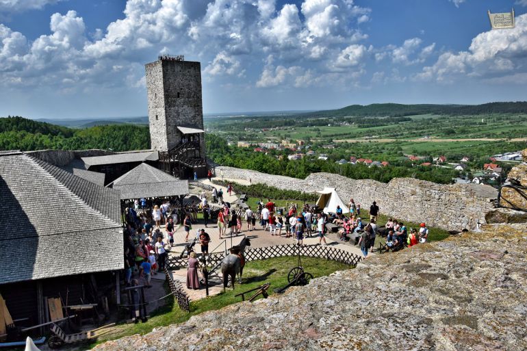 Rekordowa majówka w Chęcinach