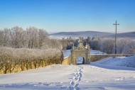 [FOTO] Święty Krzyż w zimowej aurze