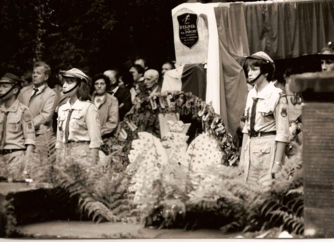 30. rocznica powtórnego pogrzebu płk. Jana Piwnika „Ponurego”