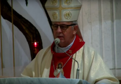 Biskup Jan Piotrowski odprawił Mszę Świętą w sanktuarium w Krakowie Łagiewnikach