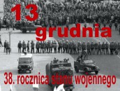 "Zapal Światło Wolności" i weź udział w obchodach 38. rocznicy wprowadzenia stanu wojennego