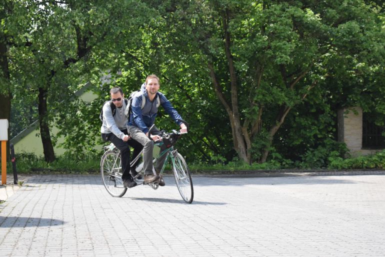 Zbierają na tandem dla Piotrka