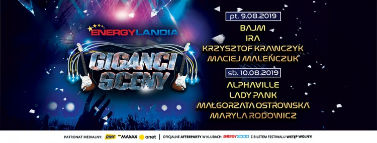 Festiwal Giganci Sceny już w ten weekend w Energylandii