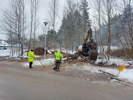 Przy szpitalu w Czerwonej Górze powstaje nowy parking