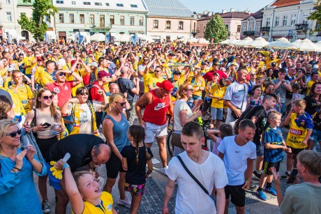 [FOTO] Wielkie emocje na Rynku. Łomża Vive w finale!  