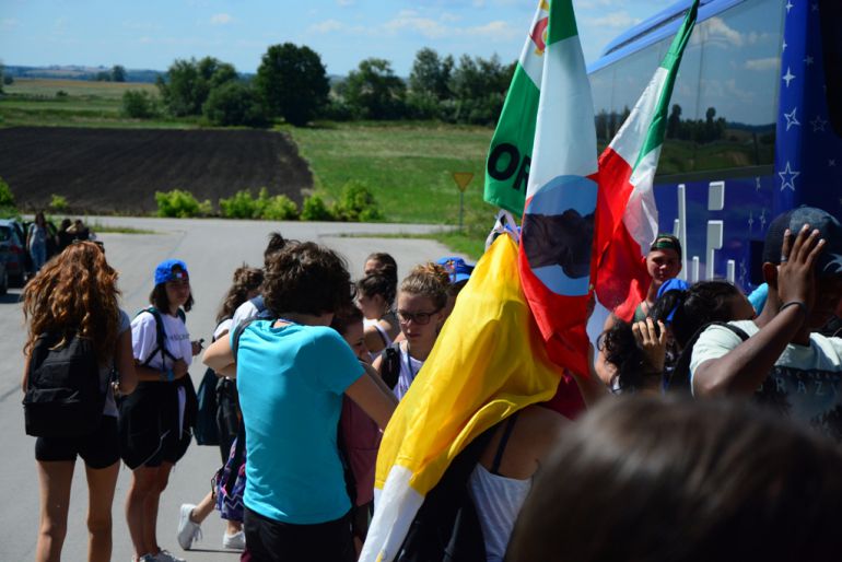 Pierwsi pielgrzymi już w okolicach Wiślicy