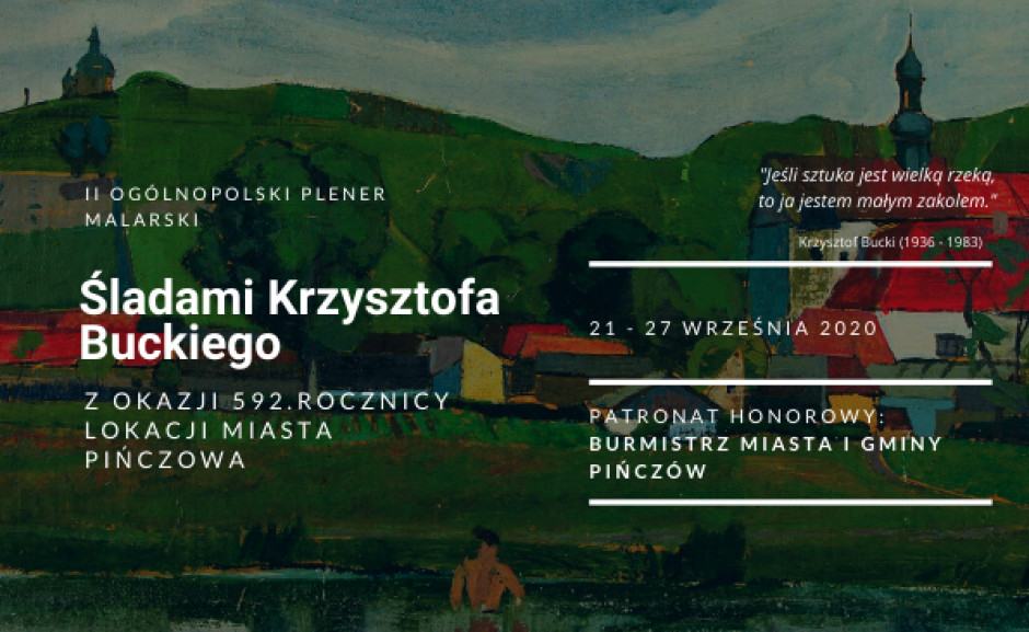 II Ogólnopolski Plener Malarski ku pamięci Krzysztofa Buckiego