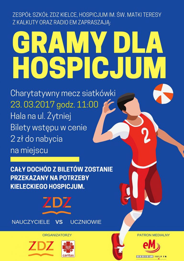 Charytatywny mecz siatkówki