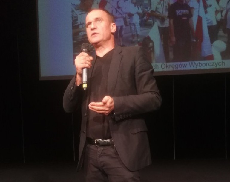Wybory 2018 Paweł Kukiz w Kielcach