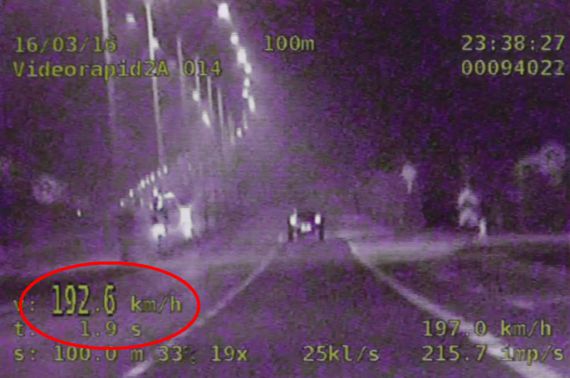 192 km/h na Krakowskiej