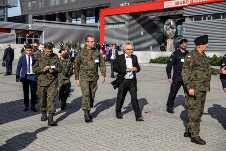 Prezes Targów Kielce z "Błękitnymi Skrzydłami"