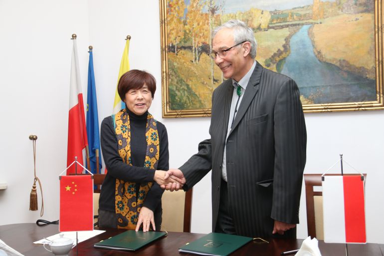 Politechnika stara się o podbój Chin