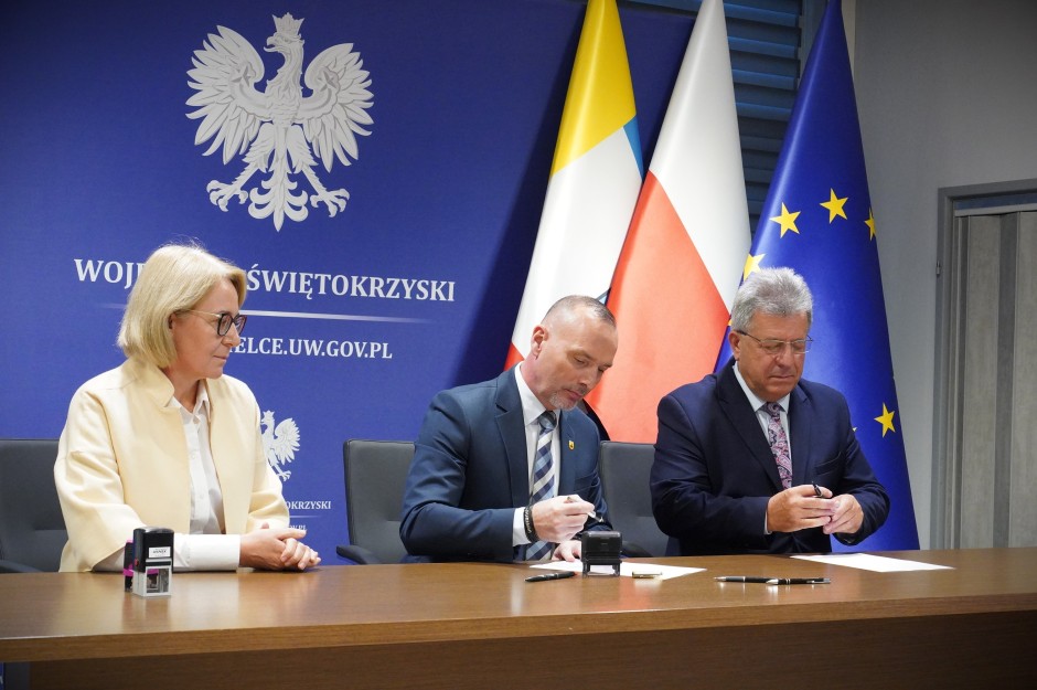 Przekazali pieniądze na zabezpieczenie wąwozów lessowych