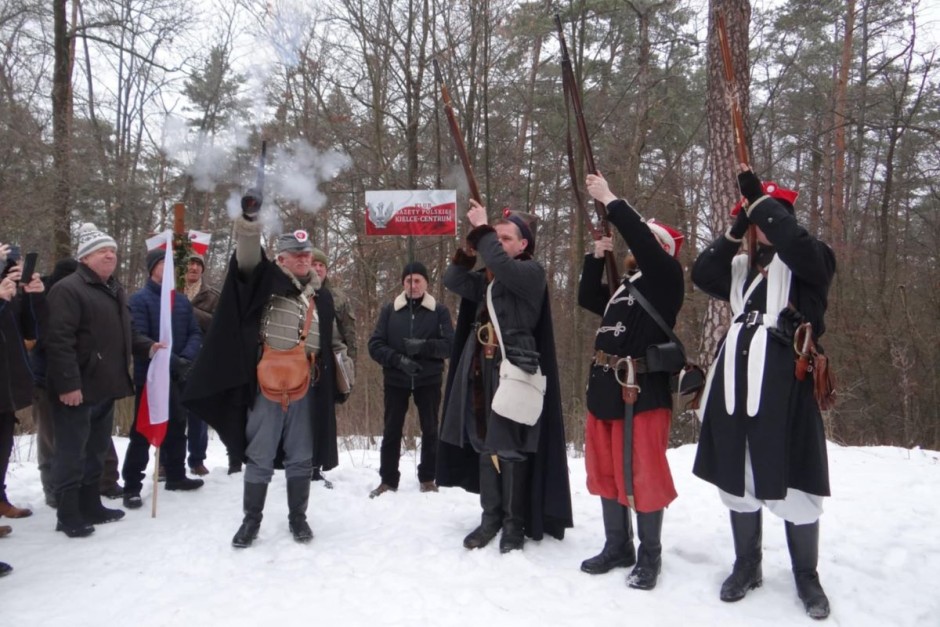 Przeszli szlakiem Powstańców Styczniowych